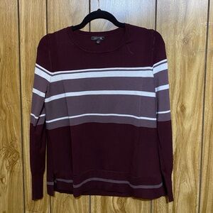 Burgundy Sweater Top